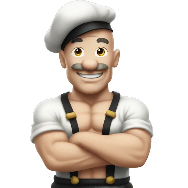 Popeye all body emoji