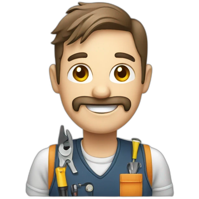 Smartphone technicien repair  emoji