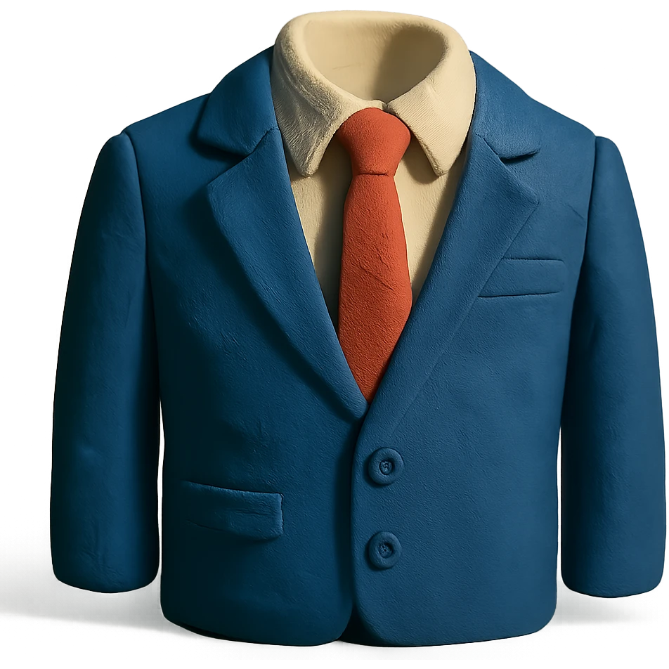 business suit emoji