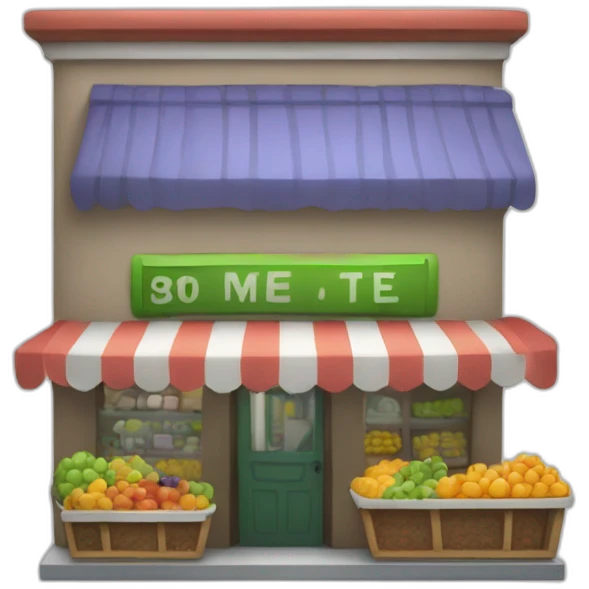 Marketplace in device  emoji