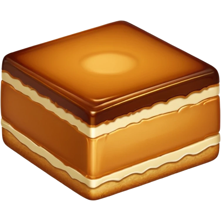caramel slice emoji