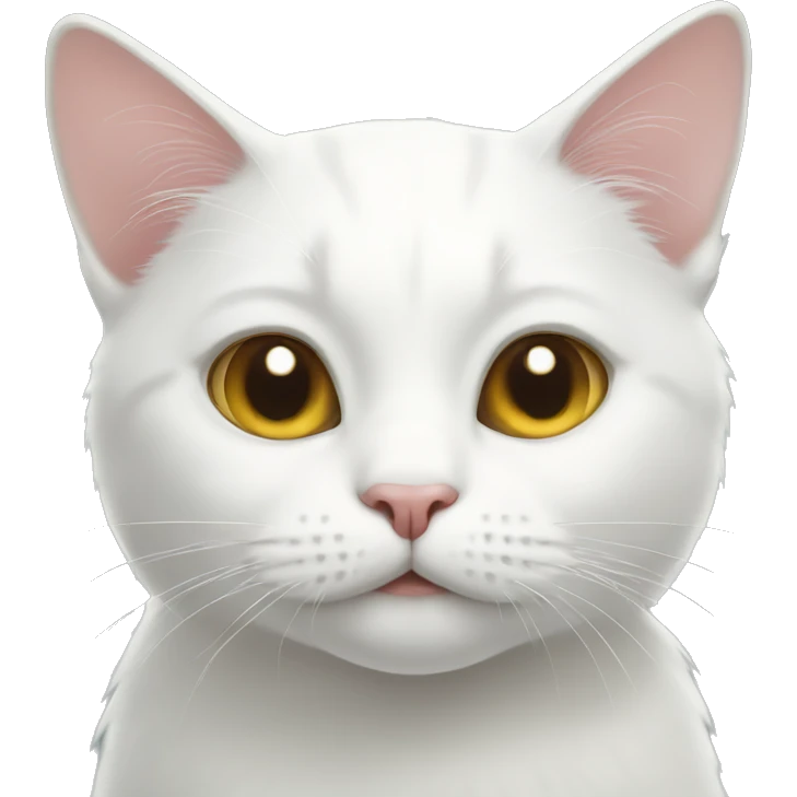 White cat emoji