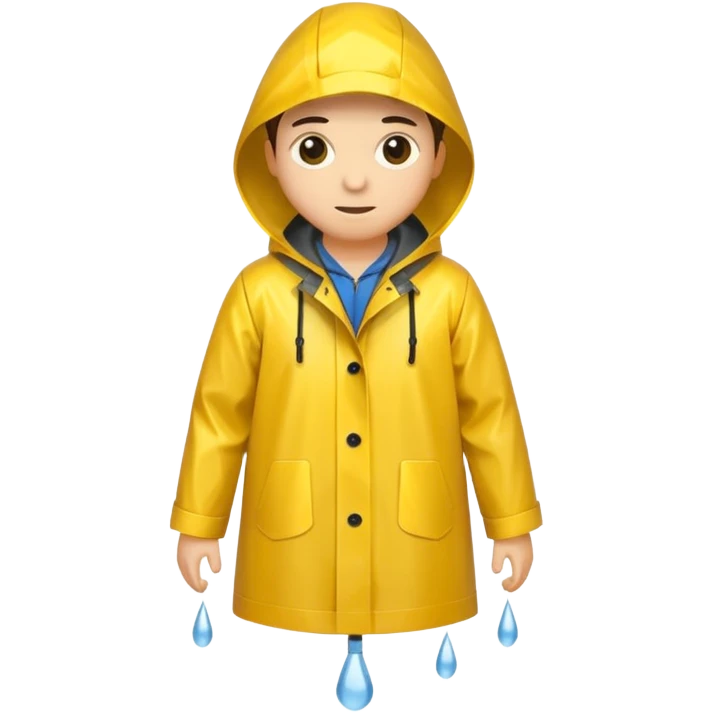 rain coat emoji