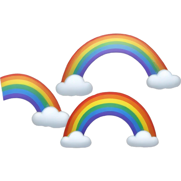 Rainbow emoji