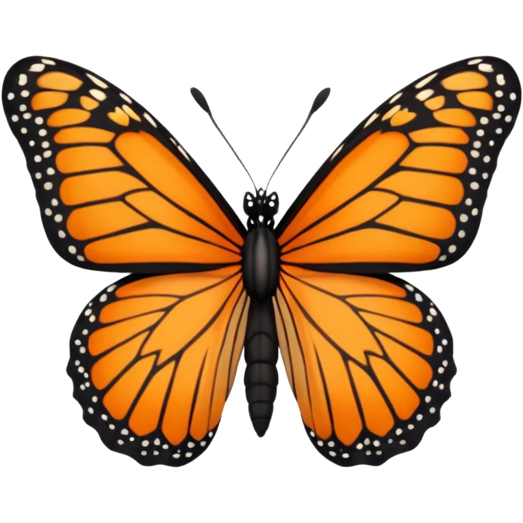 farfalla monarca emoji