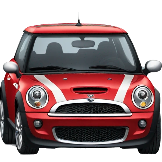 A Mini Cooper s works emoji