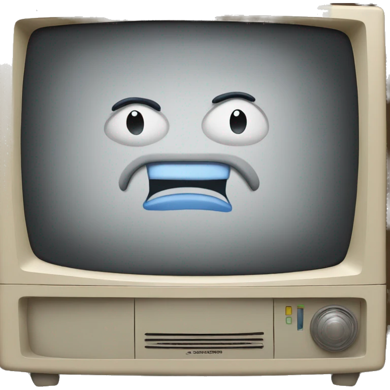 Tv in which TV is written emoji