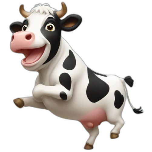 cow dancing emoji