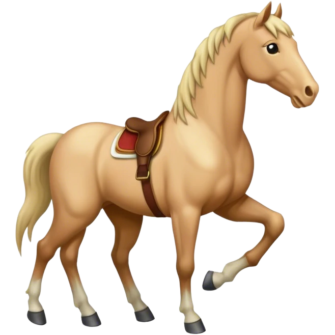 horse with human torso and head emoji