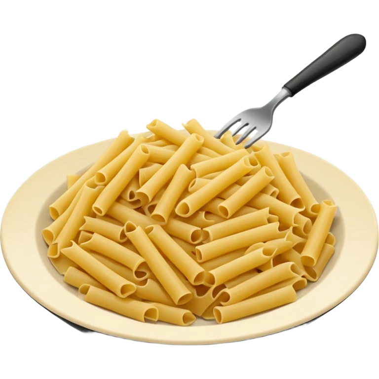 black color pasta emoji