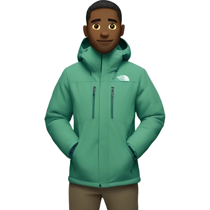 The north face emoji