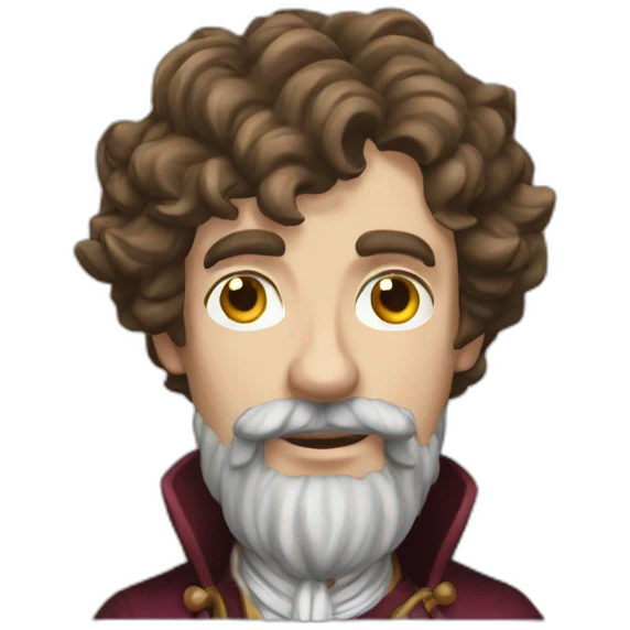 Christian borle as a bard emoji