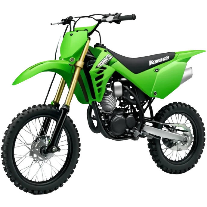 une Kawasaki KX 85  emoji