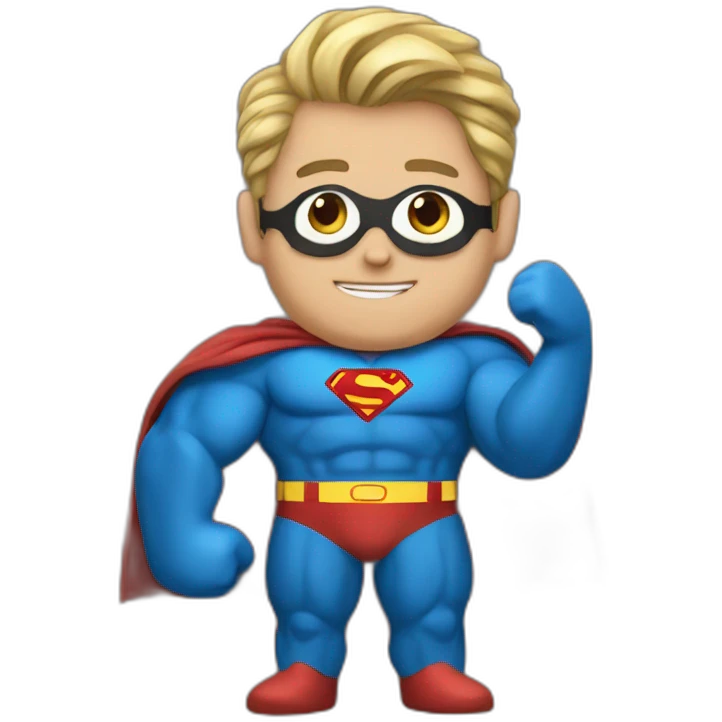 Super man emoji