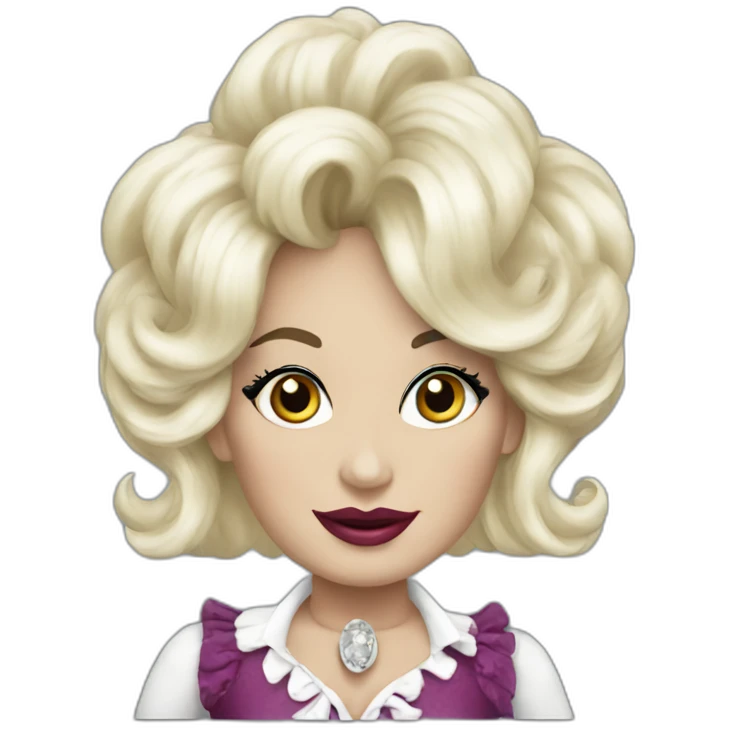 Dolly Parton halloween emoji
