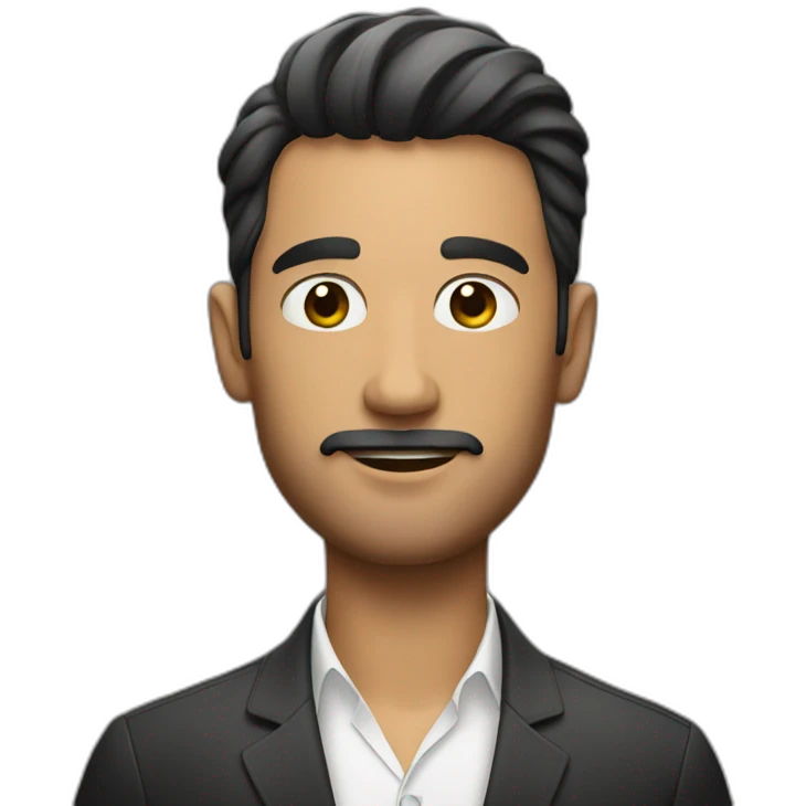 Man with perfume emoji