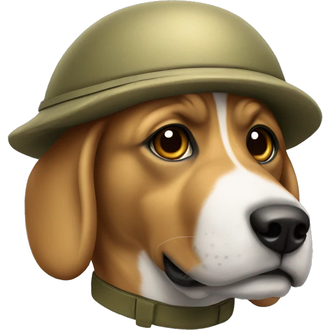 dog solider emoji