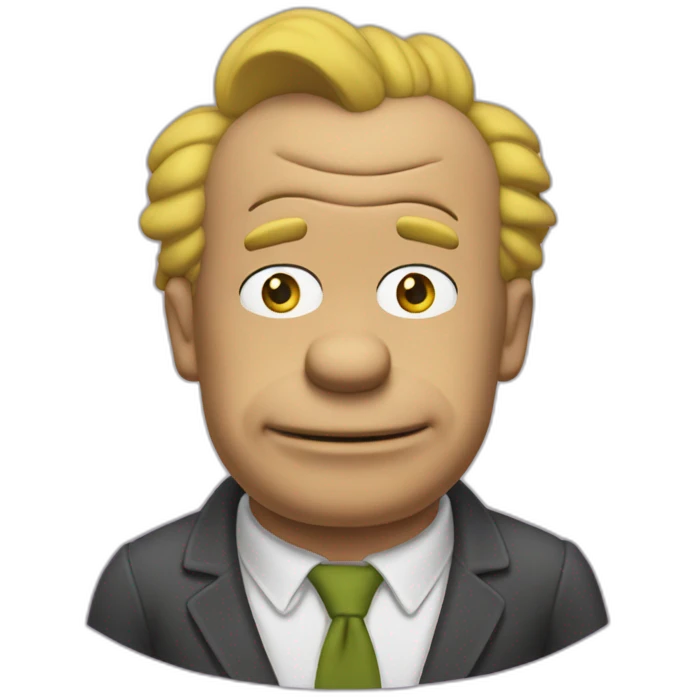 Barney des simpsons emoji