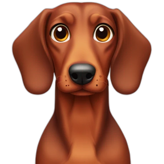 long teckel emoji