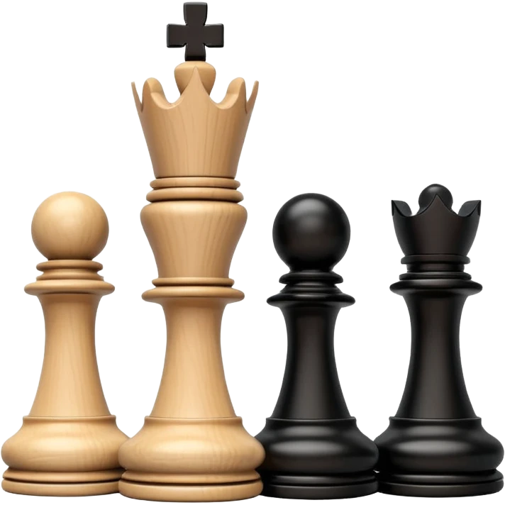 chess white and black emoji