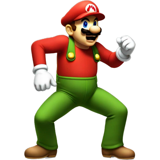 Mario bros bailando  emoji