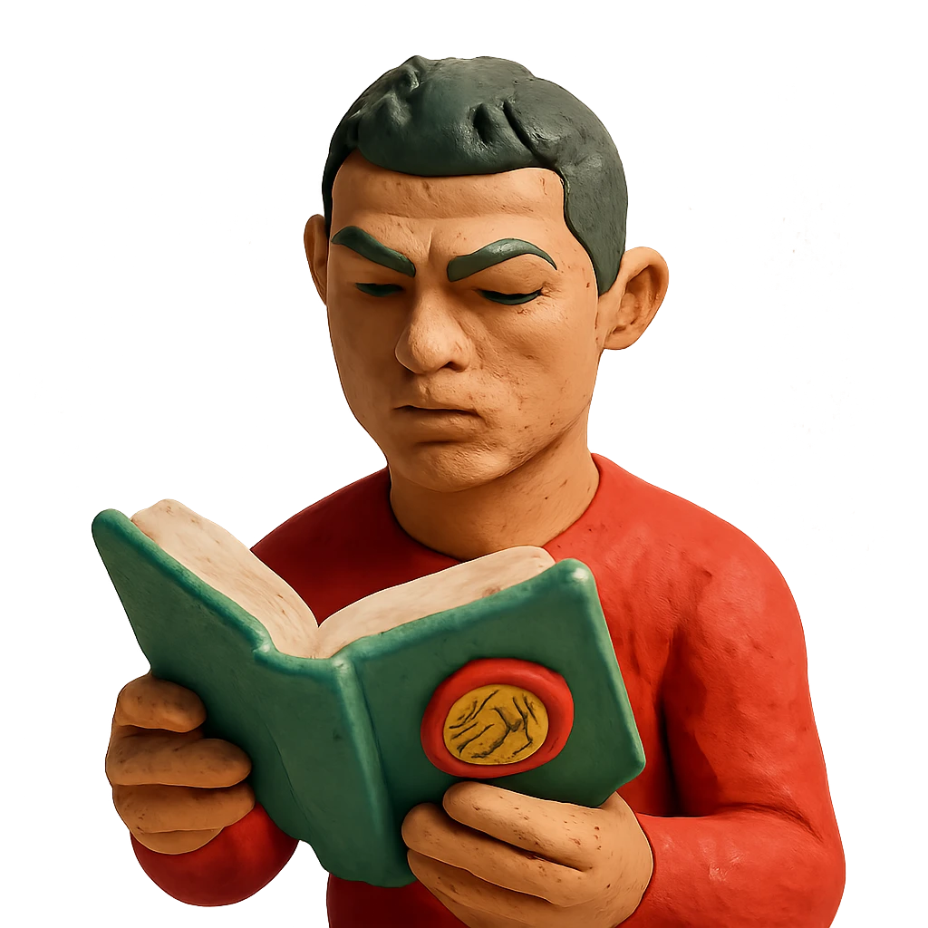 Ronaldo reading the Quran emoji