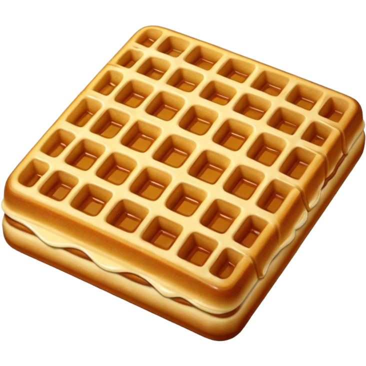 Waffle emoji