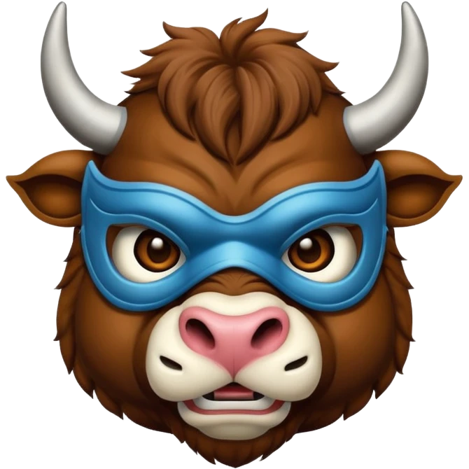 bull with mask  emoji