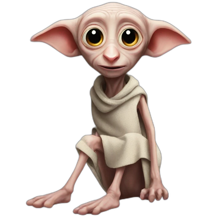 dobby with sock emoji