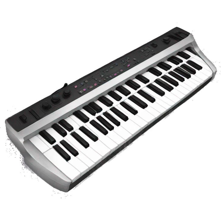 electric piano keyboard emoji