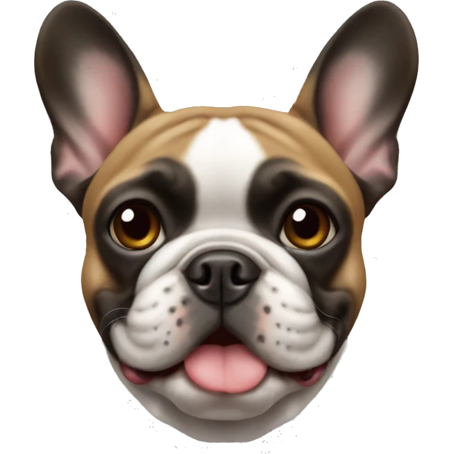 French bulldog  emoji