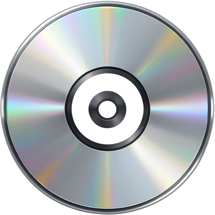CD disk emoji