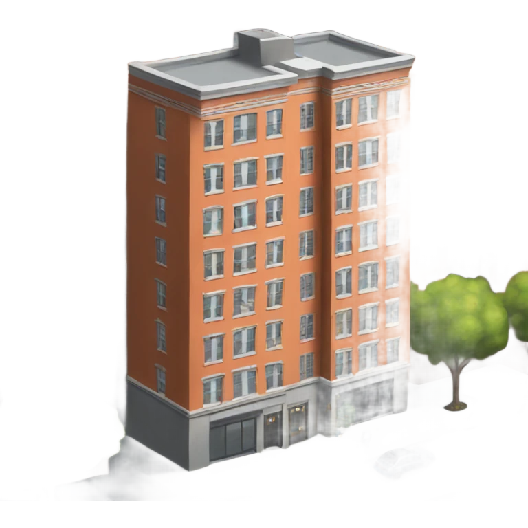 New York City apartment building emoji