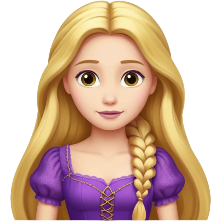Rapunzel emoji