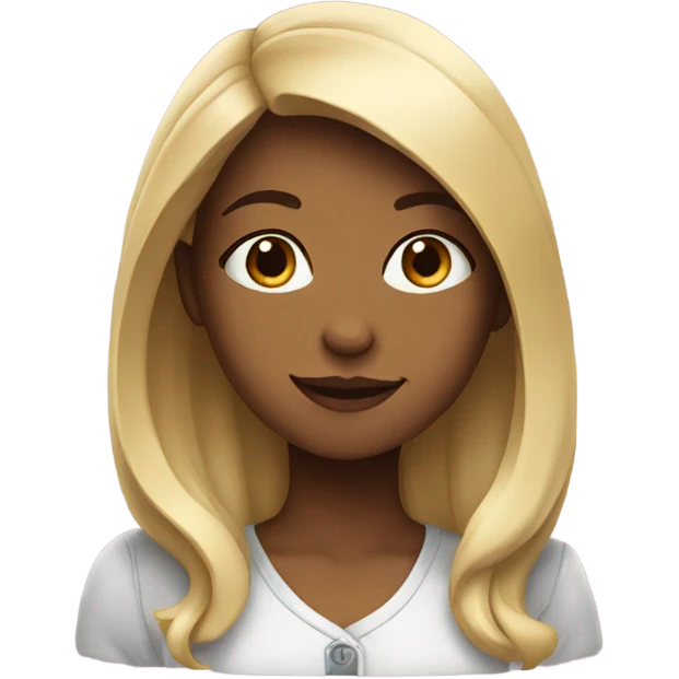 Girl for thank u emoji