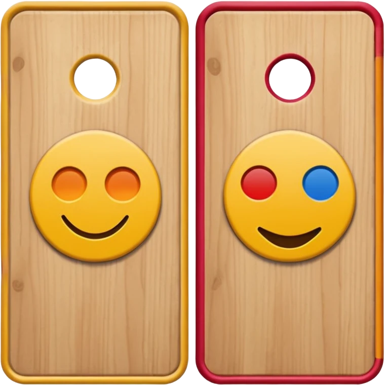 Cornhole board emoji