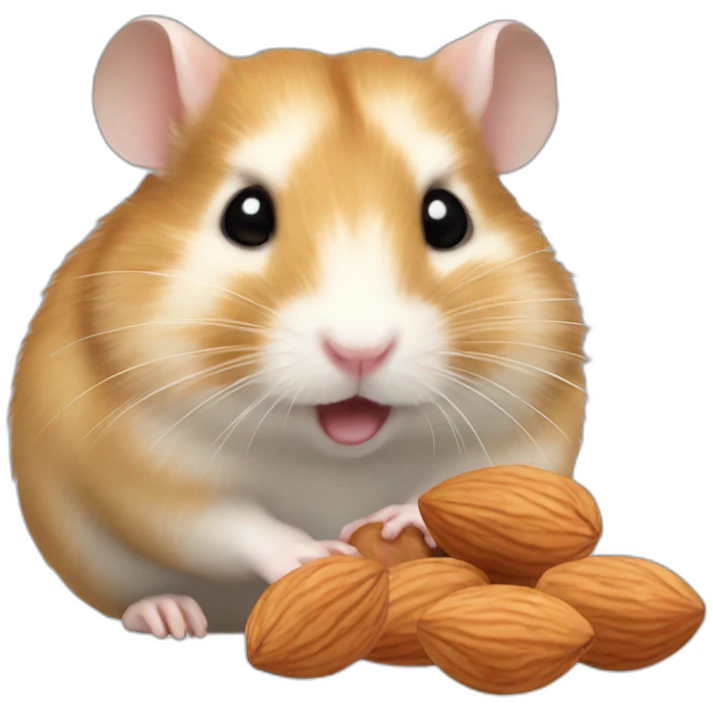 Hamster-eating-almond emoji
