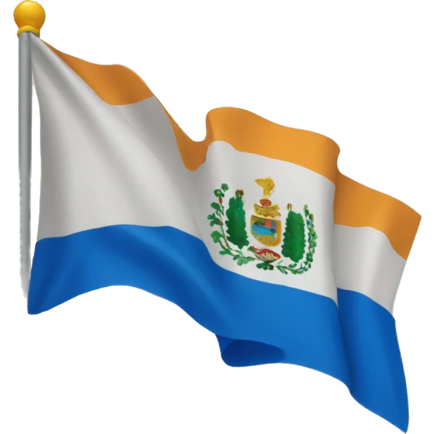 flag tecnologica azul llamativa emoji