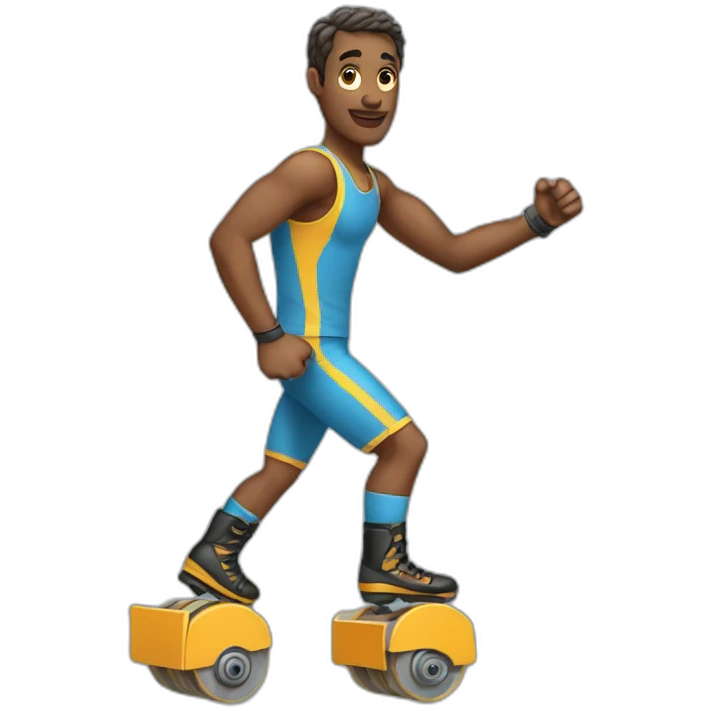 roller man emoji
