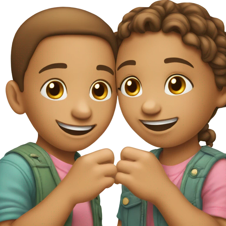 Pinky swear emoji