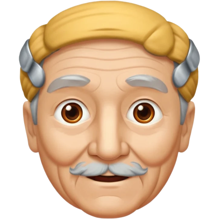 una imagen de un abuelo de 63 años con una enfermedad cardiovascular pero puedes poner al rededor habitos saludables PERO QUE SUFRA DE ENFERMEDAD CARDIOVASCULAR Y QUE NO SE VEA TAN FELIZZ emoji