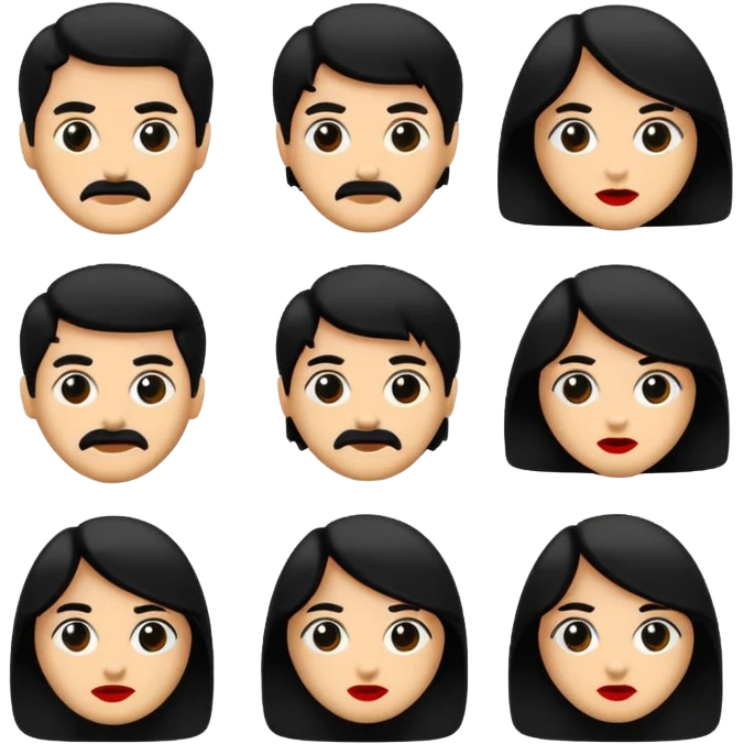 GENERAME   8  ICONOS TIPO EMOJI SILUETEADOS SIN FONDO   ESTILO RETRO OCHENTERO CON LA TEMATICA DE LA PELICULA An American The Evil Dead (Posesión infernal) emoji