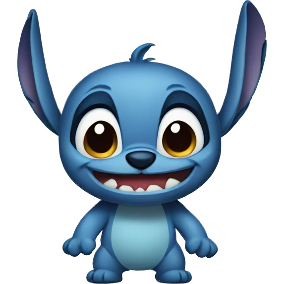 Stitch character  emoji