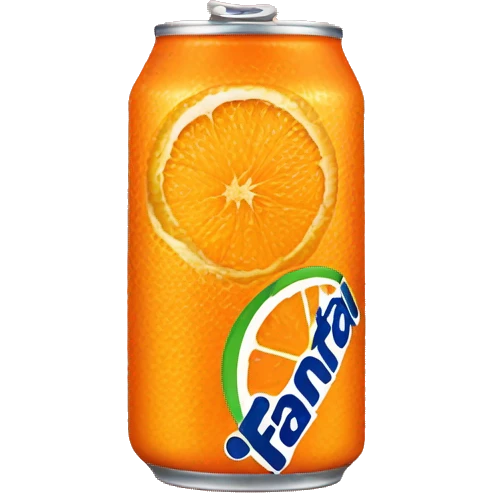 Orange Fanta  emoji