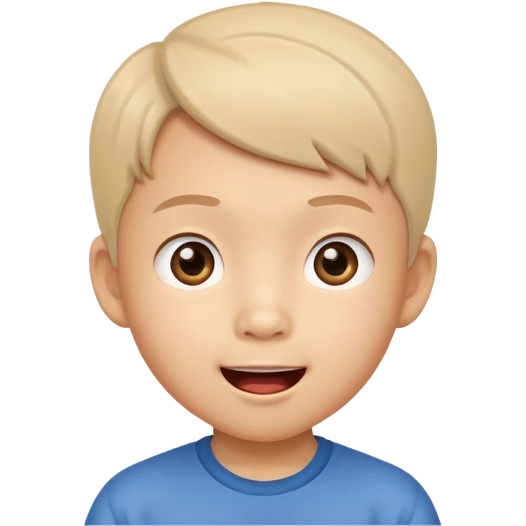 asian kid surprise face emoji