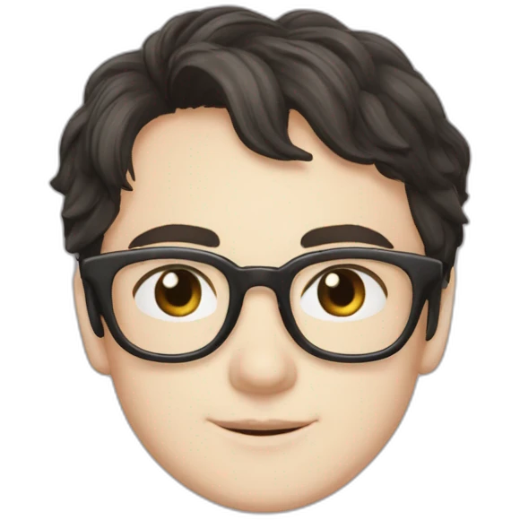 Skandar Keynes glasses  emoji