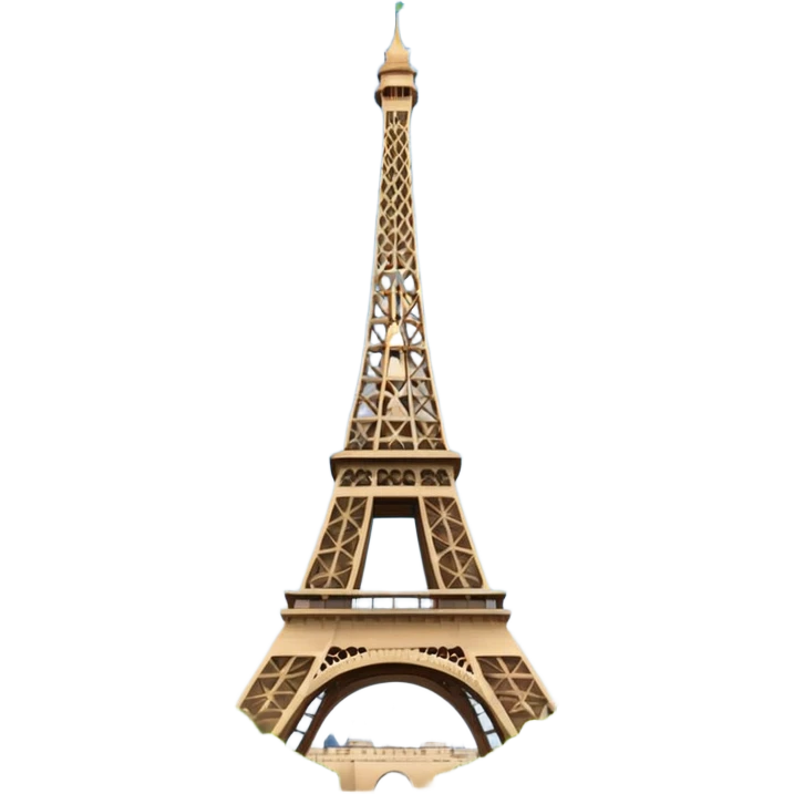 creer un emoji représentant la tour eiffel francais à paris emoji