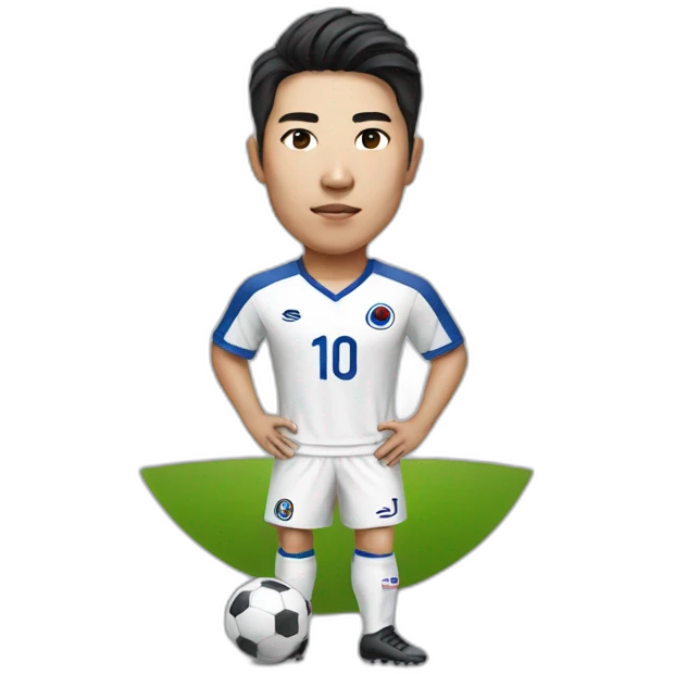 korean football player emoji