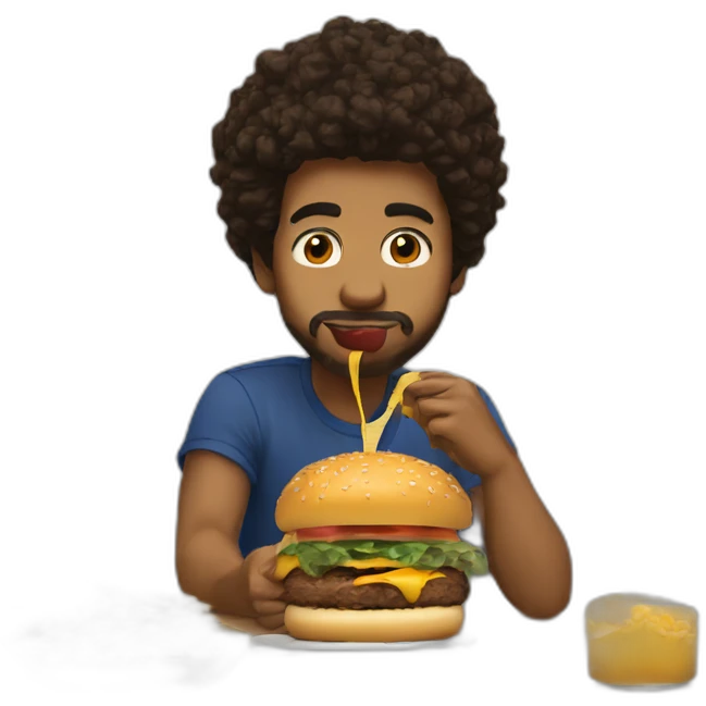 adin ross eating burgers with caseoh emoji