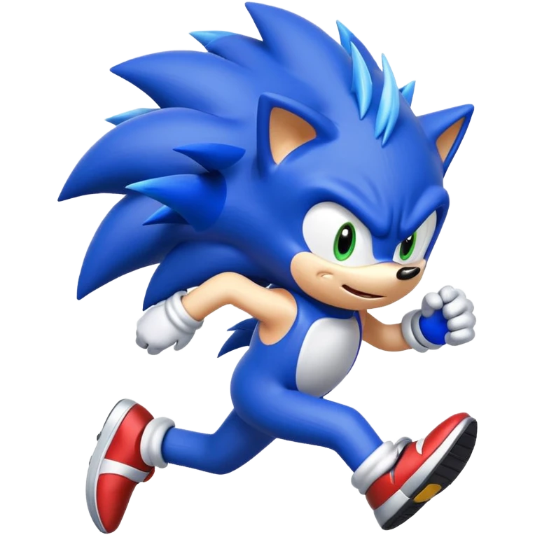 Sonic the hedgehog emoji